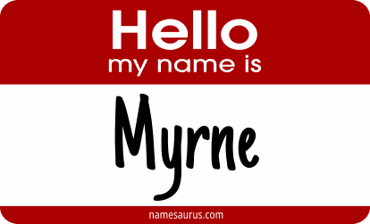 Hello my name is Myrne png download