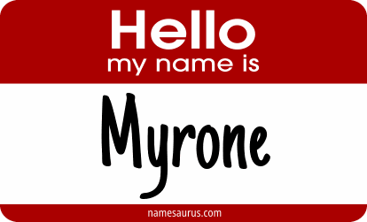 Hello my name is Myrone png download