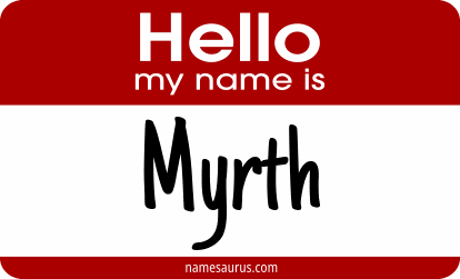 Hello my name is Myrth png download