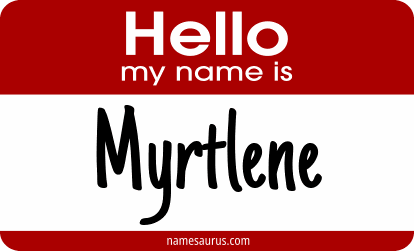 Hello my name is Myrtlene png download
