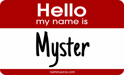 Hello my name is Myster png download