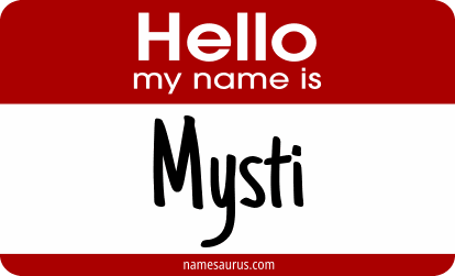 Hello my name is Mysti png download