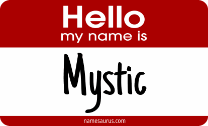 Hello my name is Mystic png download