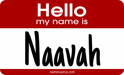 Hello my name is Naavah png download