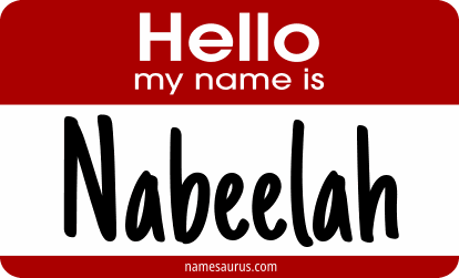 Hello my name is Nabeelah png download