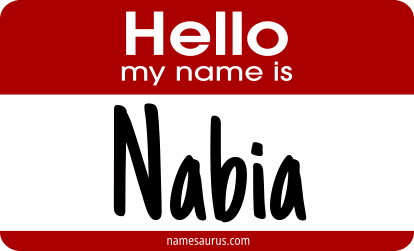 Hello my name is Nabia png download