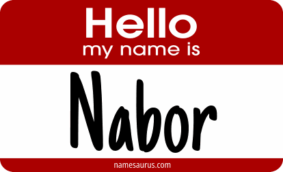 Hello my name is Nabor png download