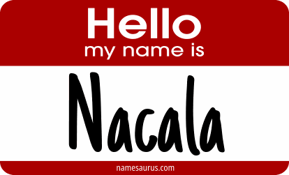 Hello my name is Nacala png download