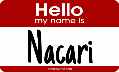 Hello my name is Nacari png download