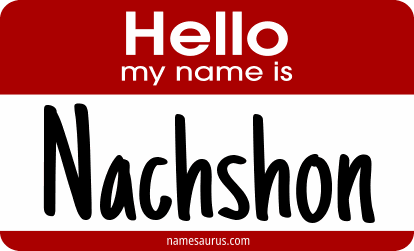 Hello my name is Nachshon png download