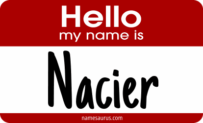 Hello my name is Nacier png download