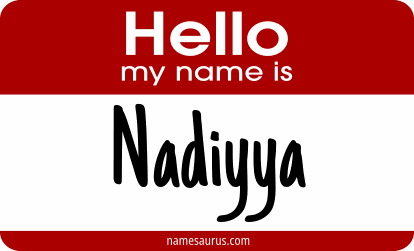 Hello my name is Nadiyya png download