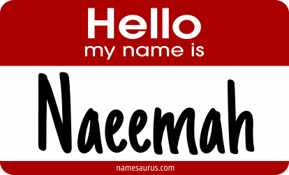 Hello my name is Naeemah png download