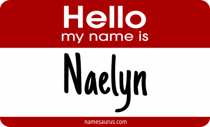 Hello my name is Naelyn png download