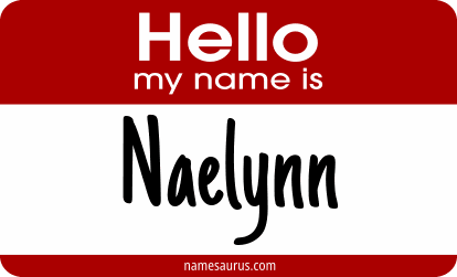 Hello my name is Naelynn png download