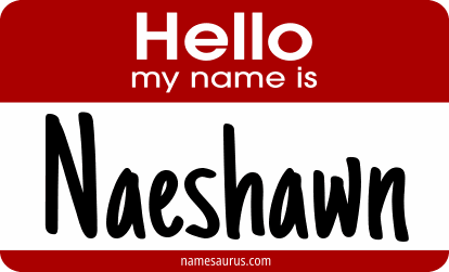 Hello my name is Naeshawn png download