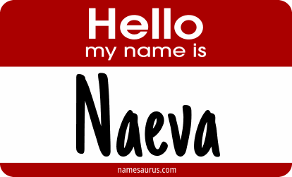 Hello my name is Naeva png download