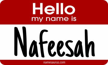 Hello my name is Nafeesah png download