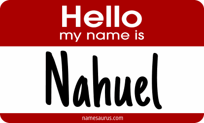 Hello my name is Nahuel png download