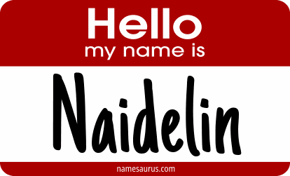 Hello my name is Naidelin png download