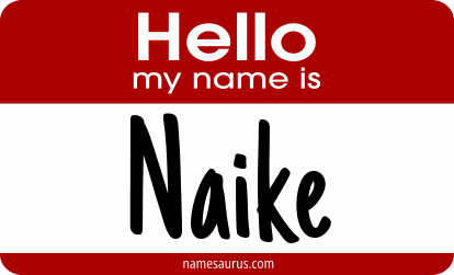 Hello my name is Naike png download