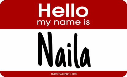 Hello my name is Naila png download