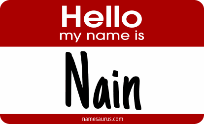 Hello my name is Nain png download