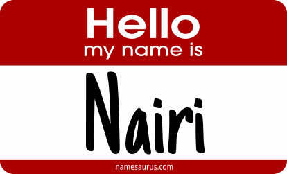 Hello my name is Nairi png download