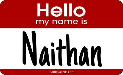 Hello my name is Naithan png download