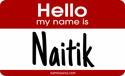Hello my name is Naitik png download