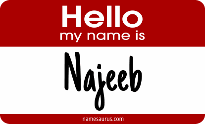 Hello my name is Najeeb png download