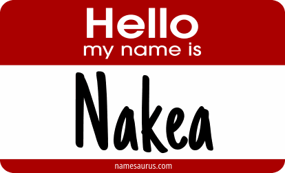 Hello my name is Nakea png download