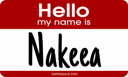 Hello my name is Nakeea png download