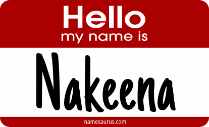 Hello my name is Nakeena png download