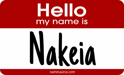 Hello my name is Nakeia png download