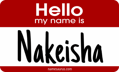 Hello my name is Nakeisha png download