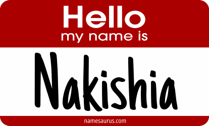 Hello my name is Nakishia png download