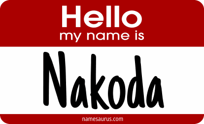 Hello my name is Nakoda png download