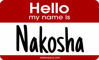 Hello my name is Nakosha png download