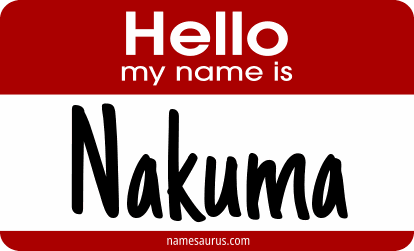 Hello my name is Nakuma png download