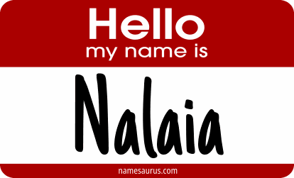 Hello my name is Nalaia png download