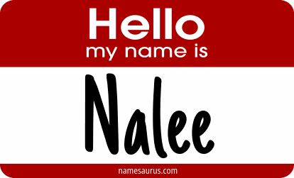 Hello my name is Nalee png download