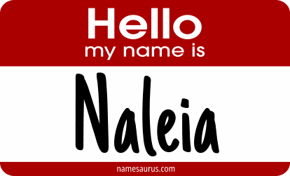 Hello my name is Naleia png download