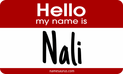 Hello my name is Nali png download