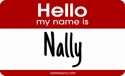 Hello my name is Nally png download