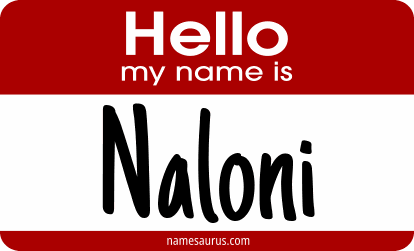 Hello my name is Naloni png download
