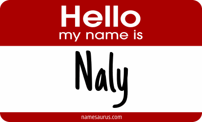 Hello my name is Naly png download