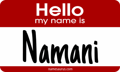 Hello my name is Namani png download