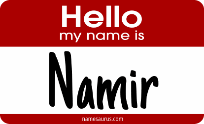 Hello my name is Namir png download