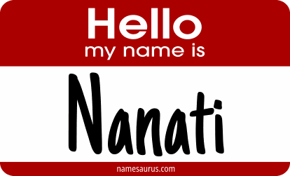 Hello my name is Nanati png download